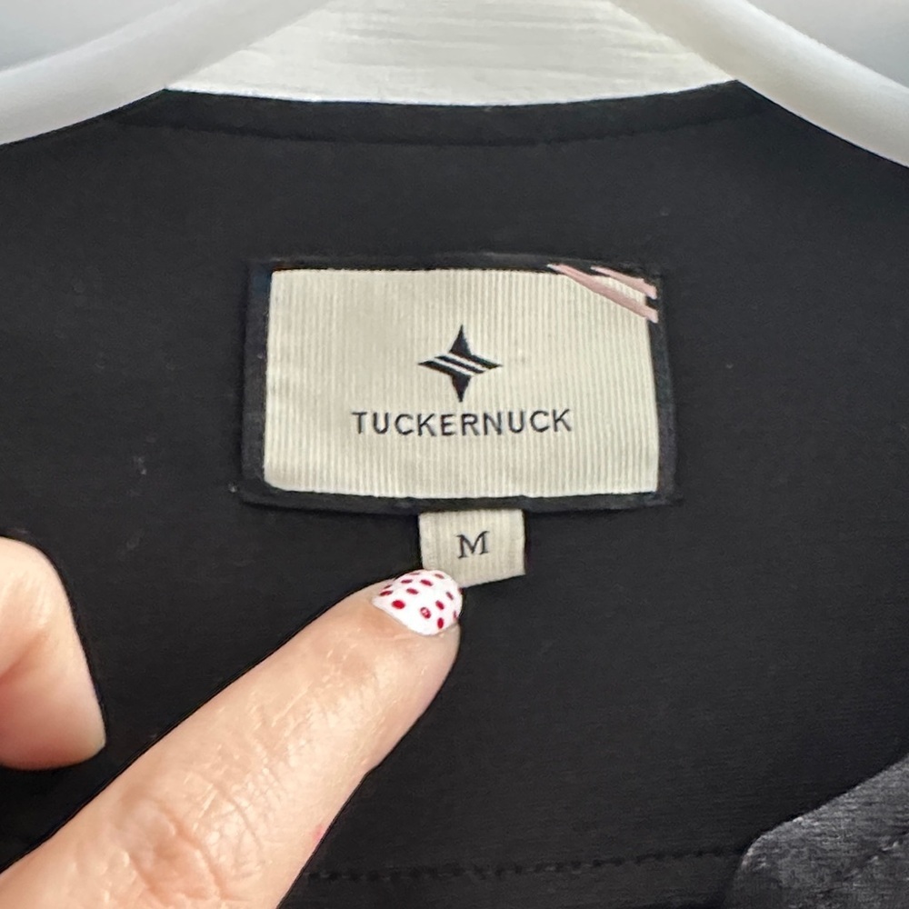 Tuckernuck Black Lace-Up Ellington Mini Dress Women’s M Classic Preppy Casual - Picture 7 of 12